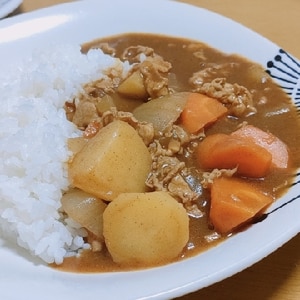 箱は無視！我が家の濃厚ジャワカレー